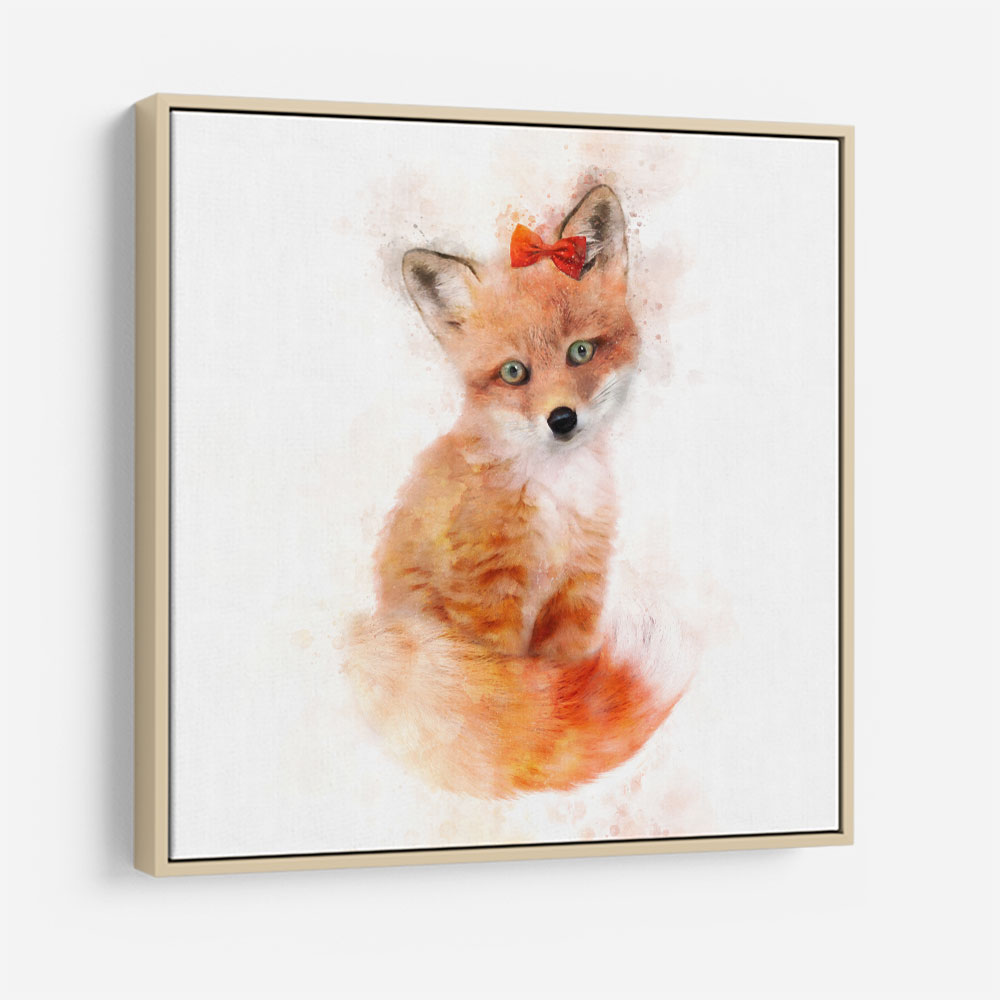 Fox nursery sale art